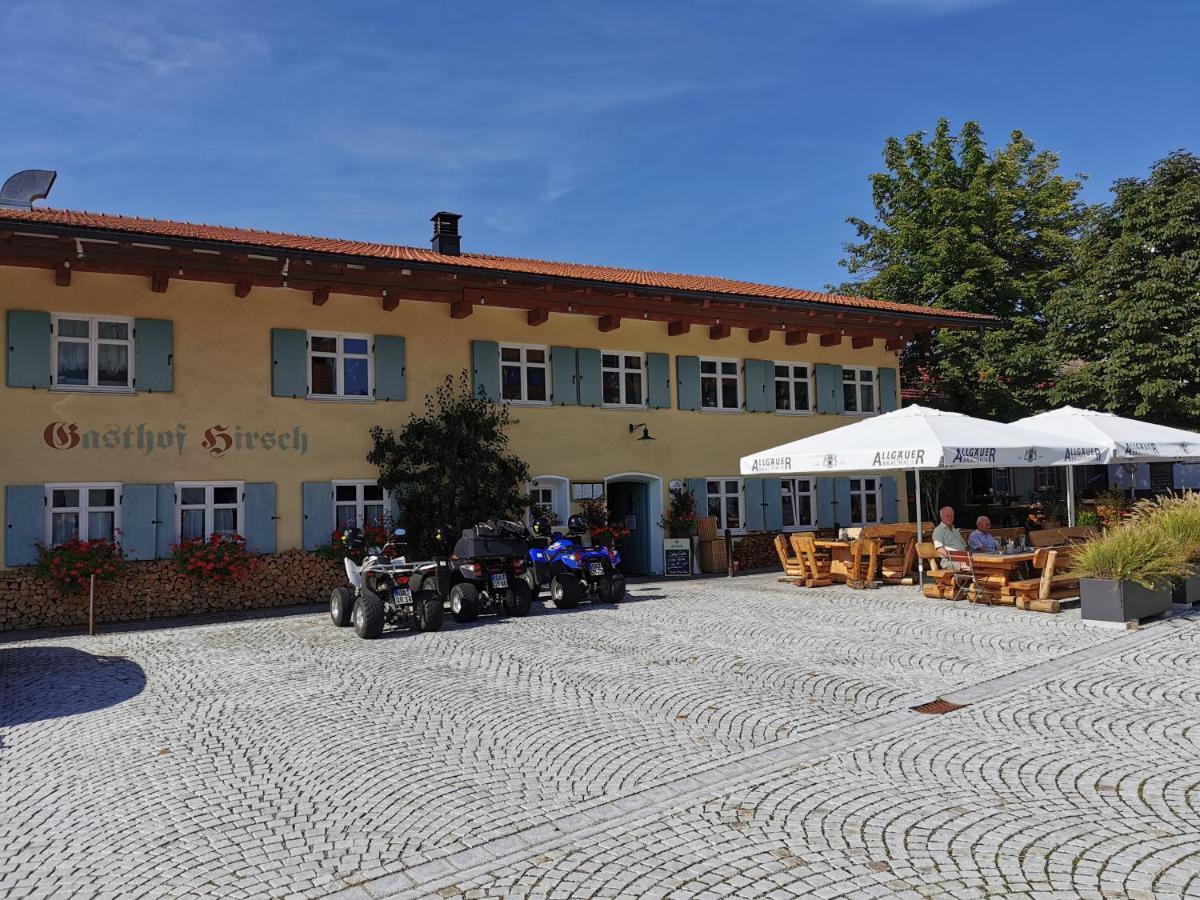 Landgasthof Hirsch Wildpoldsried Exteriör bild